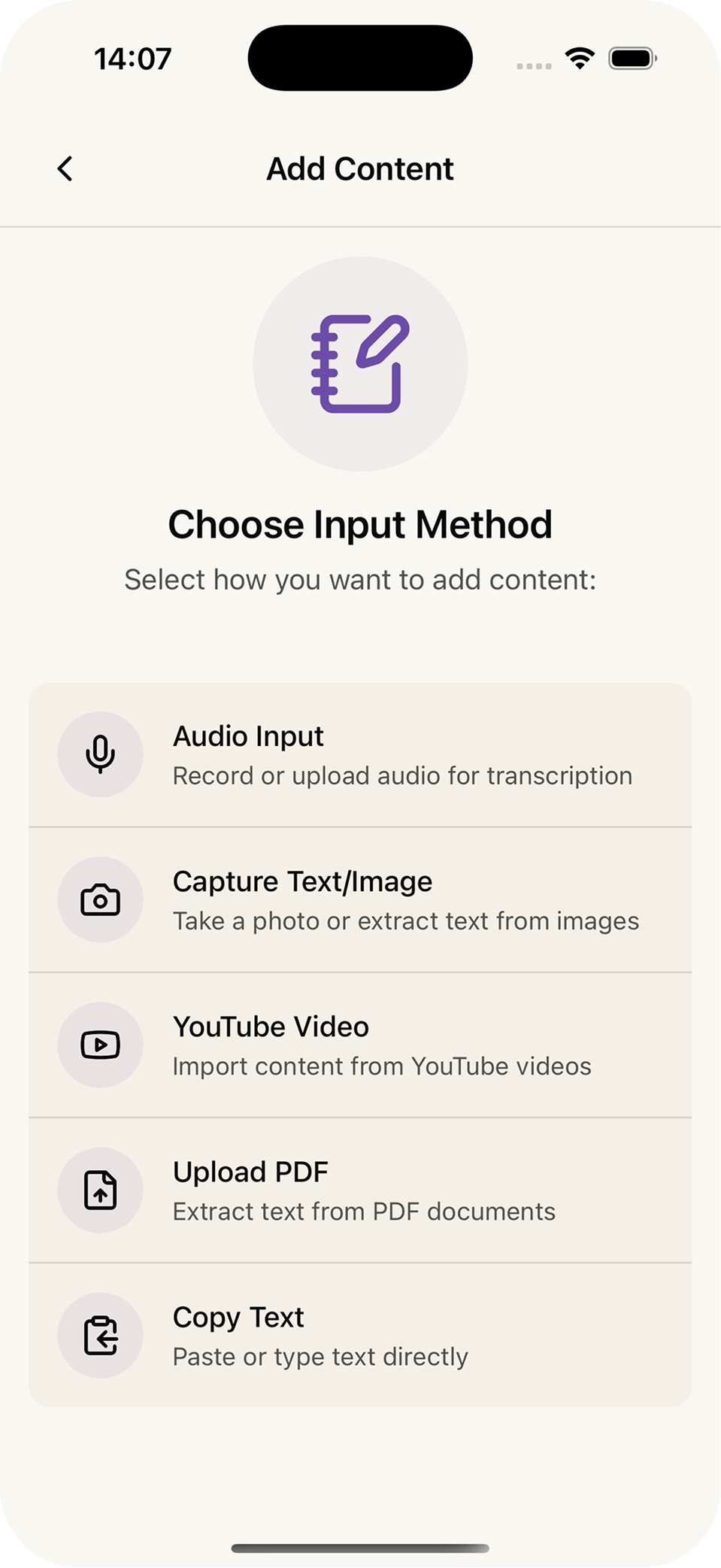 Step 1: Capture Your Content